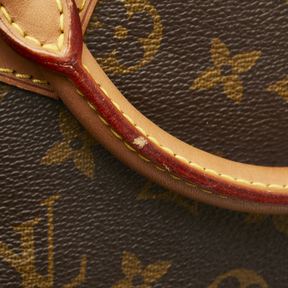 Louis Vuitton Handbag Brown Leather Speedy Monogram - Picture 6 of 8